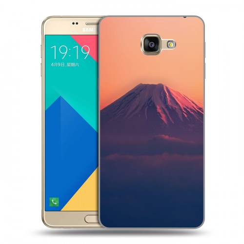 Дизайнерский силиконовый чехол для Samsung Galaxy A9 вулкан
