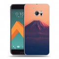 Дизайнерский пластиковый чехол для HTC 10 вулкан