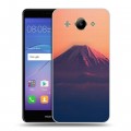 Дизайнерский пластиковый чехол для Huawei Y3 (2017) вулкан