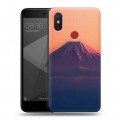 Дизайнерский пластиковый чехол для Xiaomi Mi8 SE вулкан