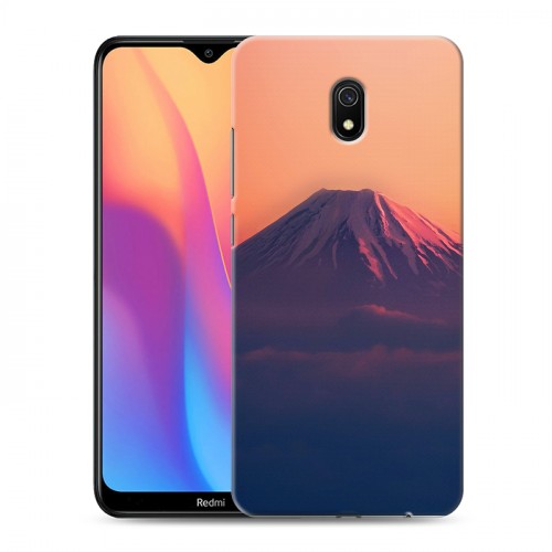 Дизайнерский силиконовый с усиленными углами чехол для Xiaomi RedMi 8A вулкан