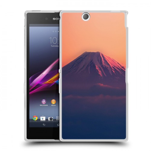 Дизайнерский пластиковый чехол для Sony Xperia Z Ultra  вулкан