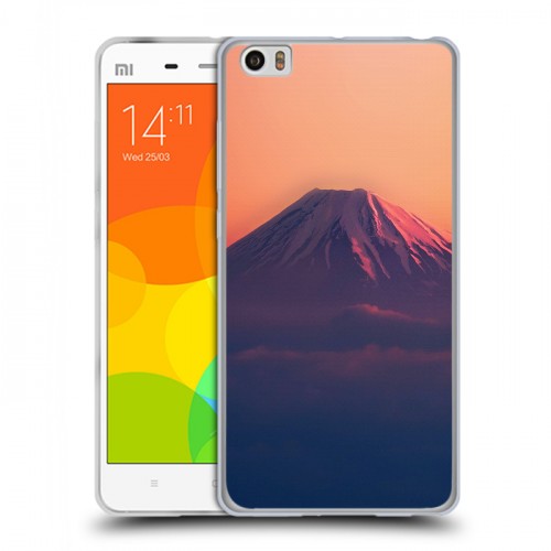 Дизайнерский пластиковый чехол для Xiaomi Mi Note вулкан