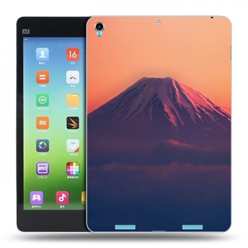 Дизайнерский силиконовый чехол для Xiaomi MiPad вулкан