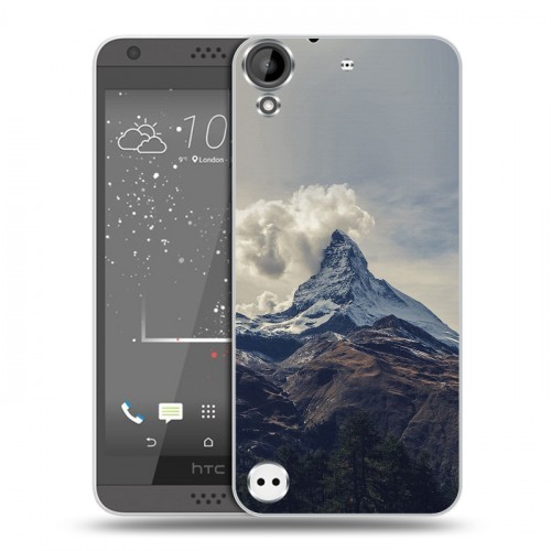 Дизайнерский пластиковый чехол для HTC Desire 530 вулкан