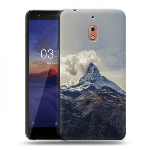 Дизайнерский силиконовый чехол для Nokia 2.1 вулкан