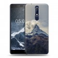 Дизайнерский пластиковый чехол для Nokia 5.1 вулкан