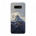 Дизайнерский пластиковый чехол для Samsung Galaxy S10 Plus вулкан