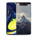 Дизайнерский пластиковый чехол для Samsung Galaxy A80 вулкан