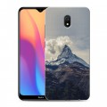 Дизайнерский силиконовый с усиленными углами чехол для Xiaomi RedMi 8A вулкан