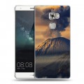 Дизайнерский пластиковый чехол для Huawei Mate S вулкан