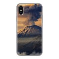 Дизайнерский силиконовый чехол для Iphone x10 вулкан