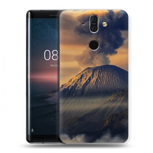 Дизайнерский силиконовый чехол для Nokia 8 Sirocco вулкан