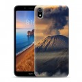 Дизайнерский силиконовый чехол для Xiaomi RedMi 7A вулкан