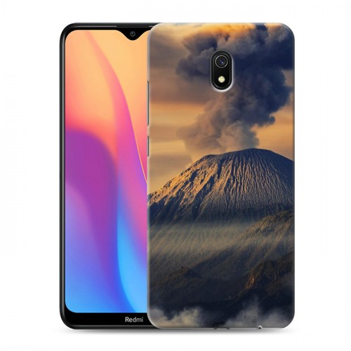 Дизайнерский силиконовый с усиленными углами чехол для Xiaomi RedMi 8A вулкан