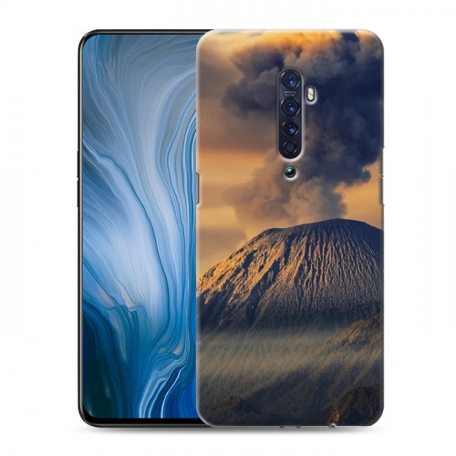 Дизайнерский пластиковый чехол для OPPO Reno2 Z вулкан