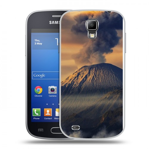 Дизайнерский пластиковый чехол для Samsung Galaxy S4 Active вулкан