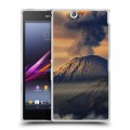 Дизайнерский пластиковый чехол для Sony Xperia Z Ultra  вулкан