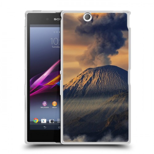 Дизайнерский пластиковый чехол для Sony Xperia Z Ultra  вулкан