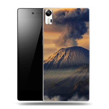 Дизайнерский силиконовый чехол для Lenovo Vibe Shot вулкан (на заказ)