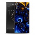 Дизайнерский пластиковый чехол для Sony Xperia XZs Абстракции Фрактал