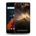 Дизайнерский силиконовый чехол для Wileyfox Storm вулкан