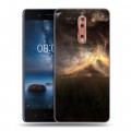 Дизайнерский пластиковый чехол для Nokia 8 вулкан