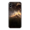 Дизайнерский силиконовый чехол для Iphone x10 вулкан