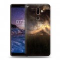 Дизайнерский пластиковый чехол для Nokia 7 Plus вулкан