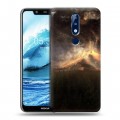 Дизайнерский силиконовый чехол для Nokia 5.1 Plus вулкан