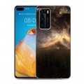 Дизайнерский пластиковый чехол для Huawei P40 вулкан