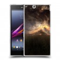 Дизайнерский пластиковый чехол для Sony Xperia Z Ultra  вулкан