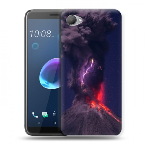 Дизайнерский пластиковый чехол для HTC Desire 12 вулкан