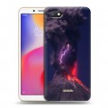 Дизайнерский пластиковый чехол для Xiaomi RedMi 6A вулкан