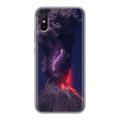 Дизайнерский силиконовый чехол для Xiaomi RedMi 9A вулкан