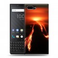 Дизайнерский пластиковый чехол для BlackBerry KEY2 вулкан