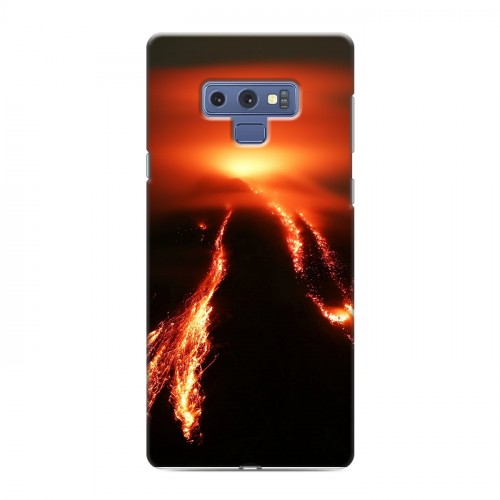 Дизайнерский силиконовый с усиленными углами чехол для Samsung Galaxy Note 9 вулкан