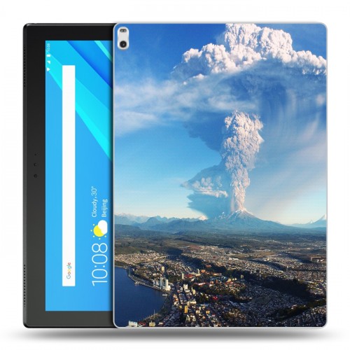 Дизайнерский силиконовый чехол для Lenovo Tab 4 10 Plus вулкан