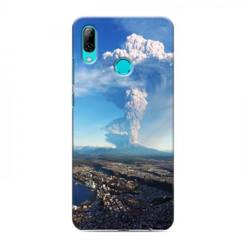 Дизайнерский пластиковый чехол для Huawei P Smart (2019) вулкан