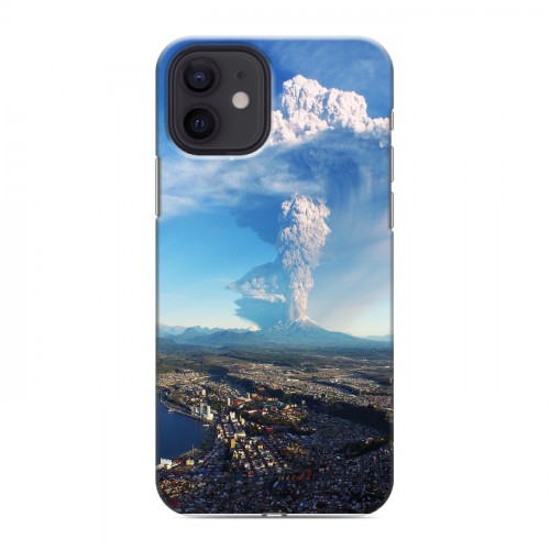 Дизайнерский силиконовый чехол для Iphone 12 вулкан