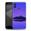 Дизайнерский пластиковый чехол для Xiaomi Mi8 SE вулкан