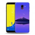 Дизайнерский пластиковый чехол для Samsung Galaxy J6 вулкан