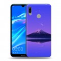 Дизайнерский пластиковый чехол для Huawei Y6 (2019) вулкан