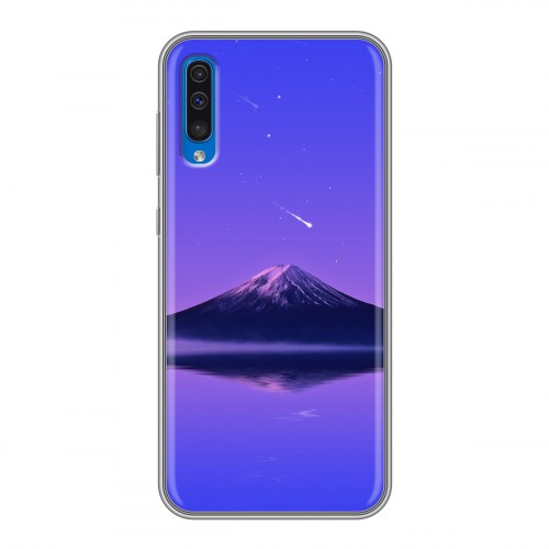 Дизайнерский силиконовый чехол для Samsung Galaxy A50 вулкан