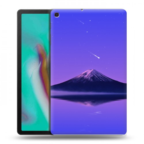 Дизайнерский пластиковый чехол для Samsung Galaxy Tab A 10.1 (2019) вулкан