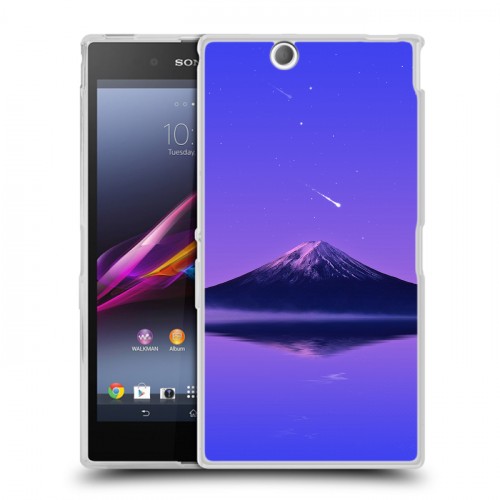 Дизайнерский пластиковый чехол для Sony Xperia Z Ultra  вулкан