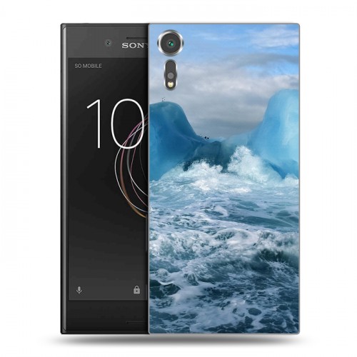 Дизайнерский пластиковый чехол для Sony Xperia XZs айсберг