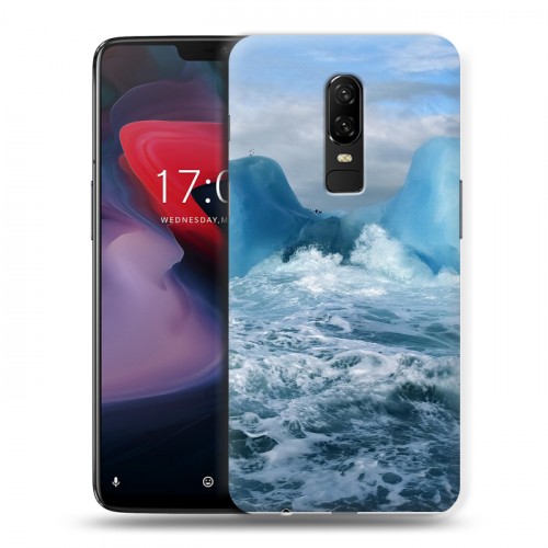 Дизайнерский пластиковый чехол для OnePlus 6 айсберг