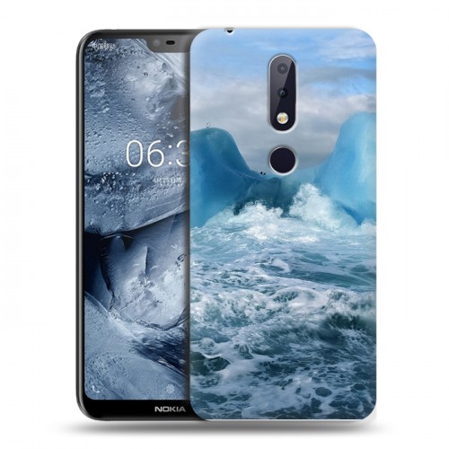 Дизайнерский силиконовый чехол для Nokia 6.1 Plus айсберг