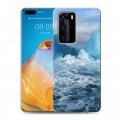 Дизайнерский пластиковый чехол для Huawei P40 Pro айсберг